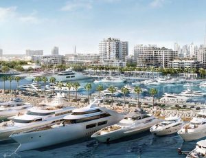 Rashid Yachts and Marina Ariel view